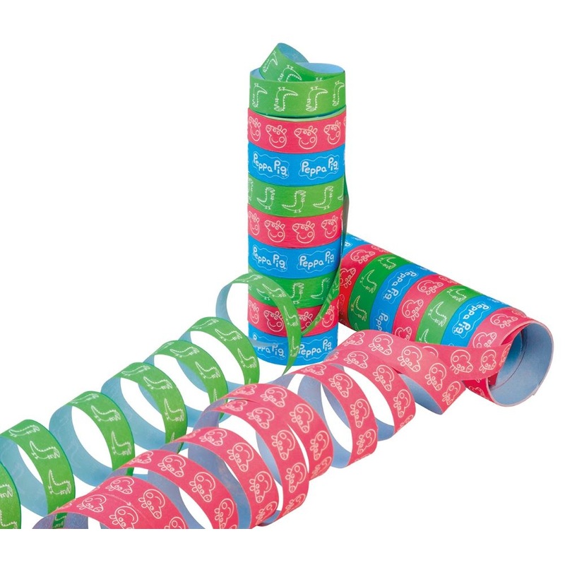 2 streamers Peppa Pig 4m