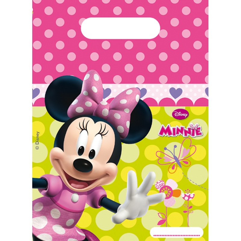 6 Minnie Mouse Glory Day gift bags