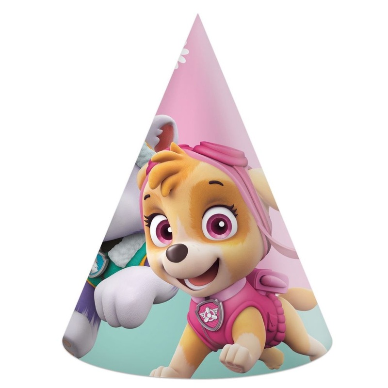 6 Paw Patrol paper hats
