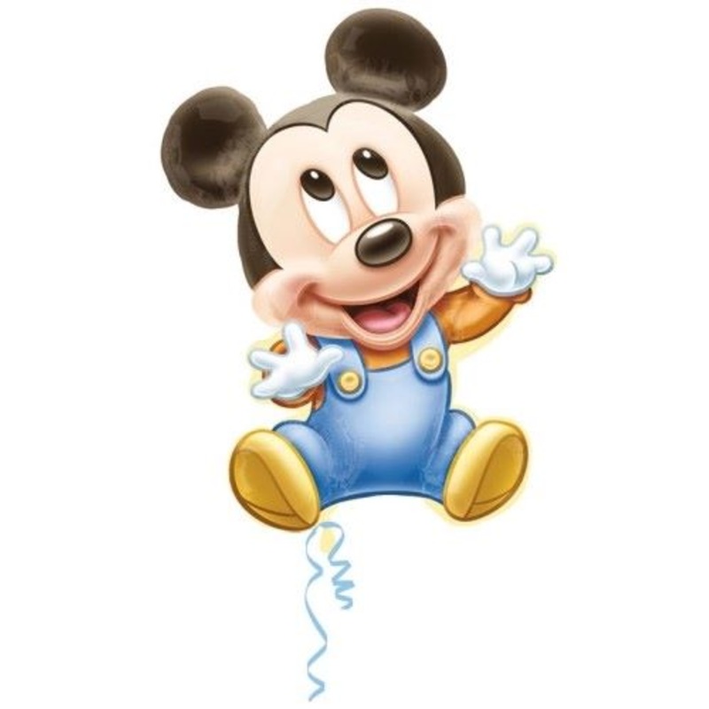 Baby Mickey Mouse foil balloon