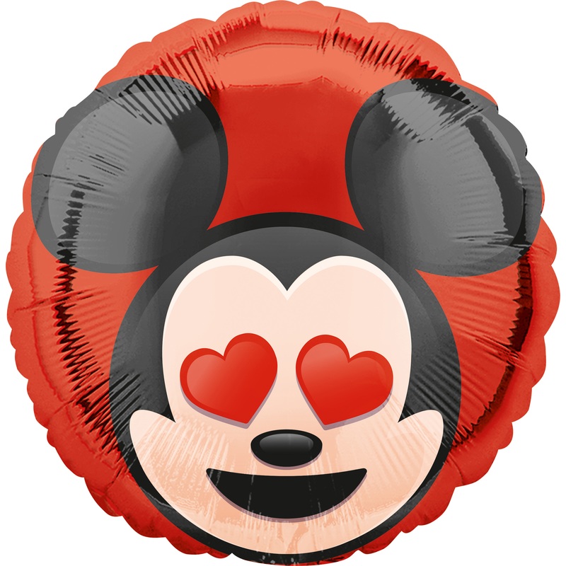 Foil balloon Mickey Mouse in Love 45cm