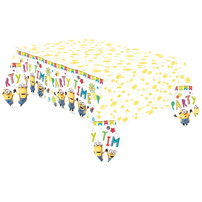 Hooray Minions tablecloth 1.8 x 1.2m