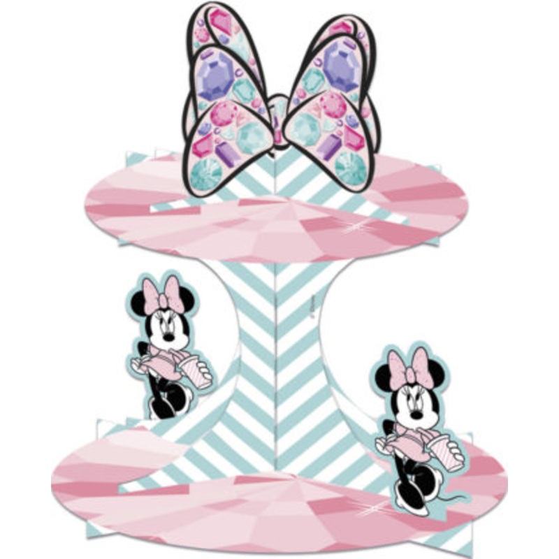 Jeweled Minnie Mouse Cupcake Stand