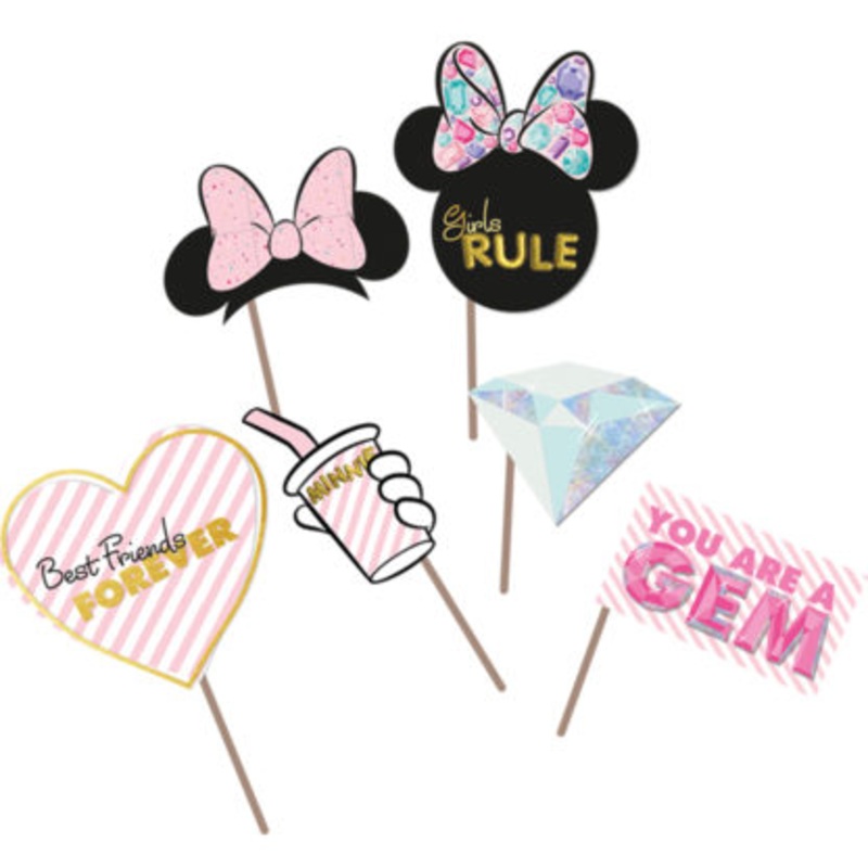 Jewels Minnie Mouse Photbooth Set