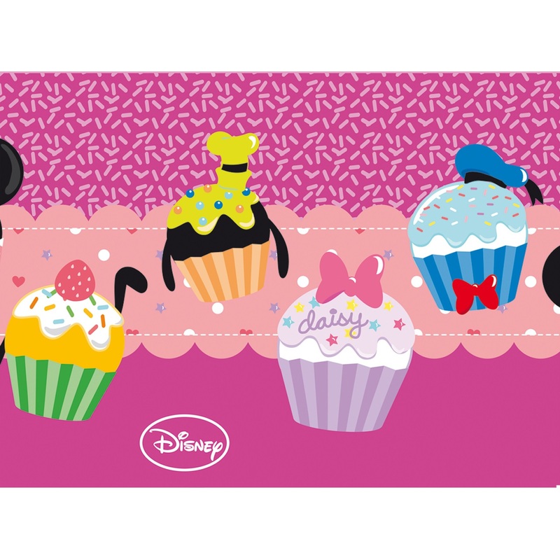 Mickey's Cupcake Party Tablecloth 1.8 x 1.2m