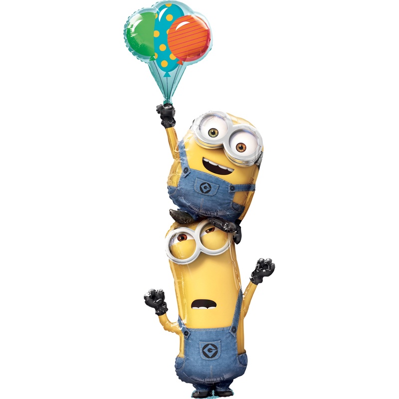 Minions stack of foil balloon 101 x 154cm