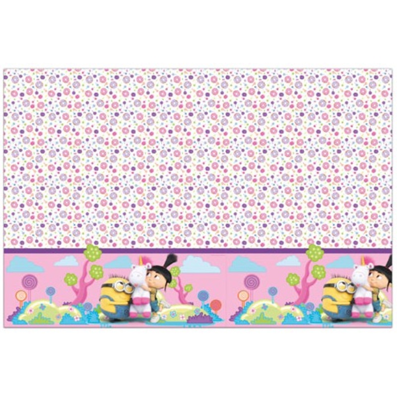 Minions tablecloth unicorn love 1.8 x 1.2m