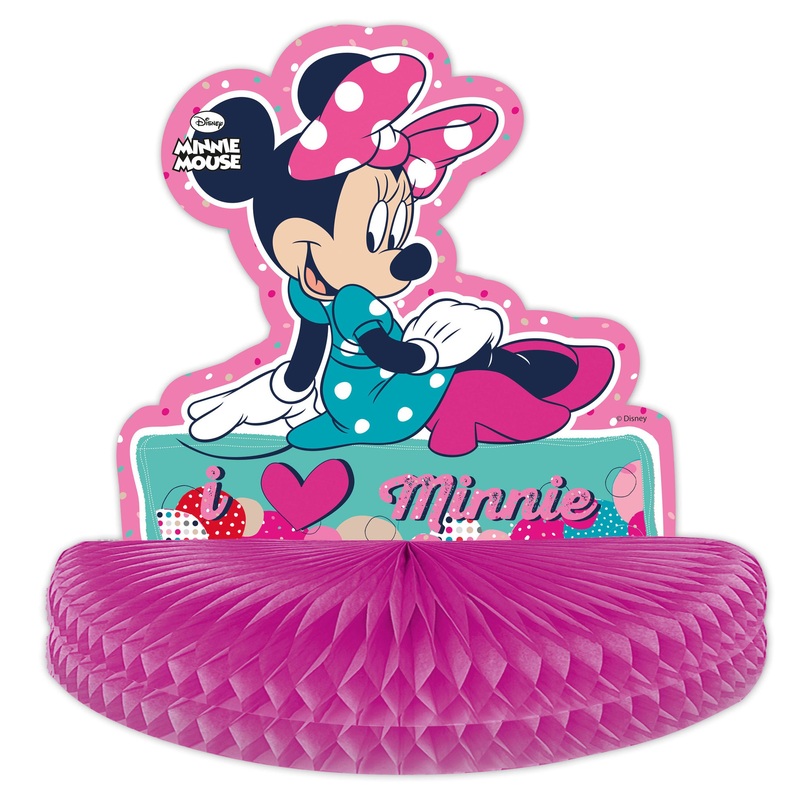 Minnie Mouse dots party display