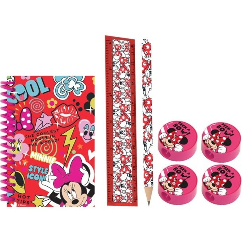 Minnie Mouse stationery set 16 pieces