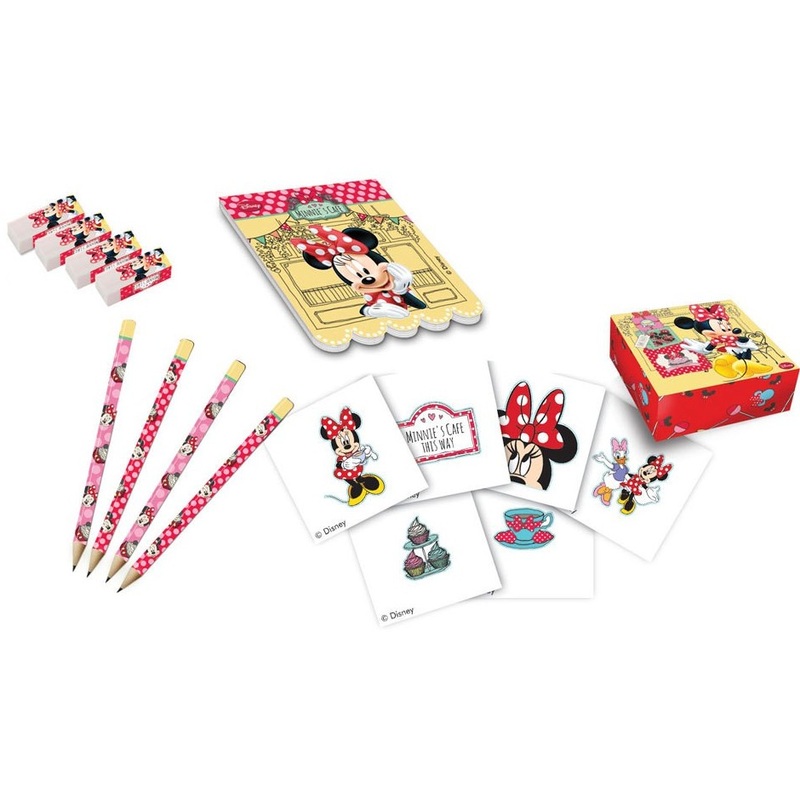 Minnies Bistrot writing set 16 pieces