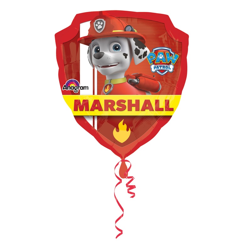 Paw Patrol foil balloon Chase & Marshall