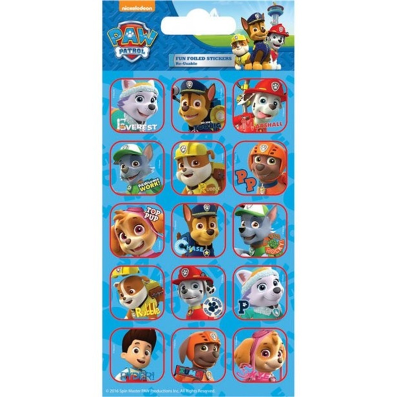 Paw Patrol foil sticker