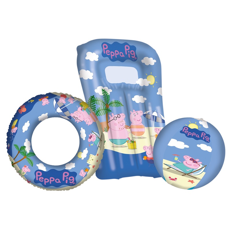 Peppa Pig beach day set 3 pieces