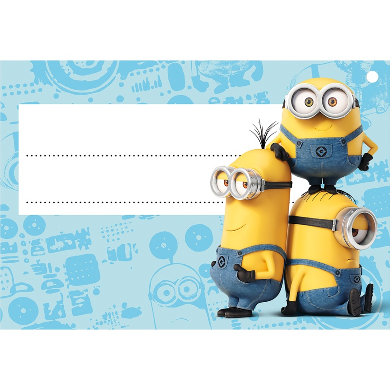 School cone trailer Minions