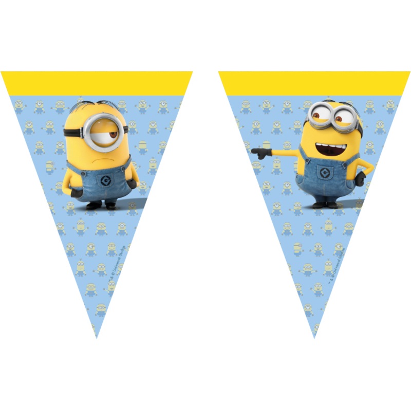 Sweet Minions pennant chain garland 170cm