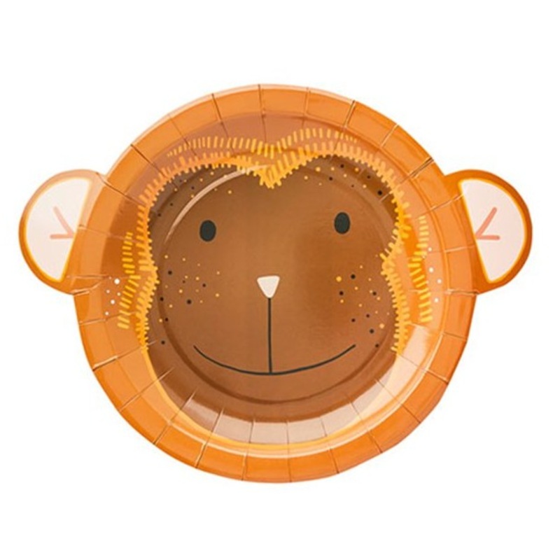 10 Jungle Vibes paper plates 30cm