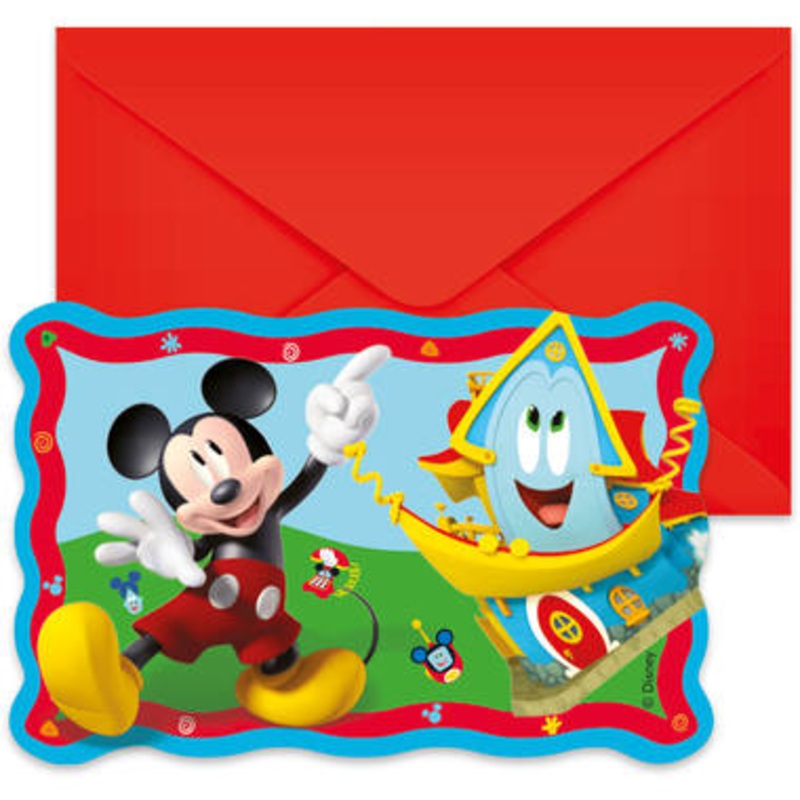6 FSC Duckburg invitation cards