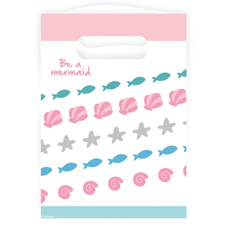 8 party bags Be a mermaid
