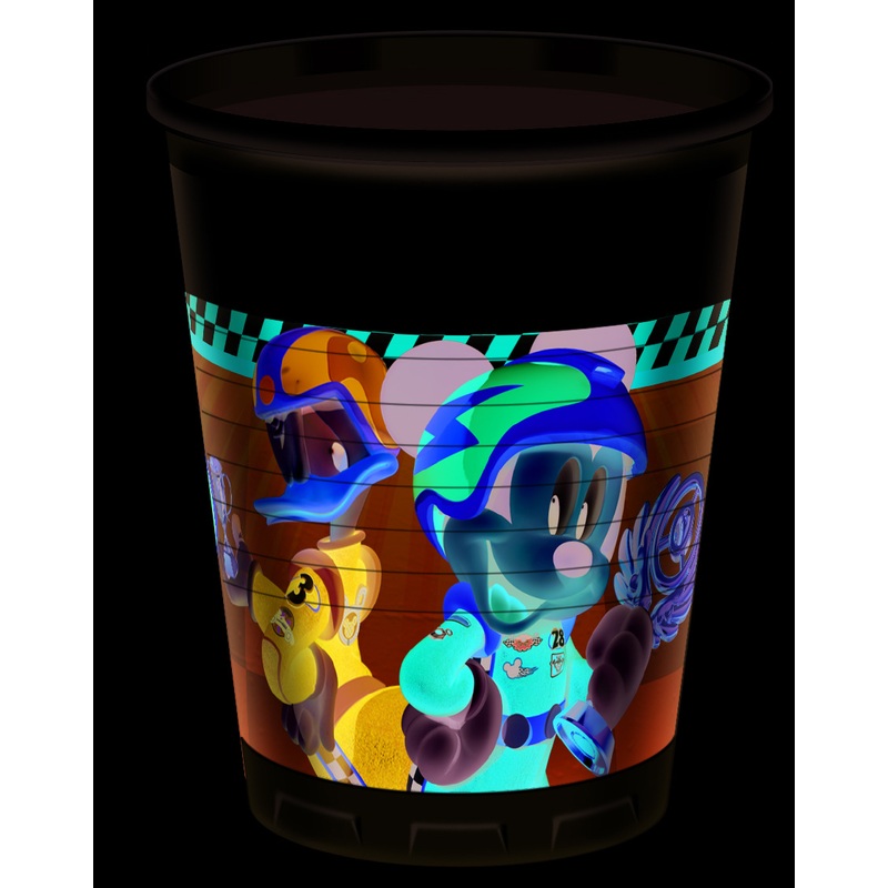 8 racing driver Mickey cups 200ml