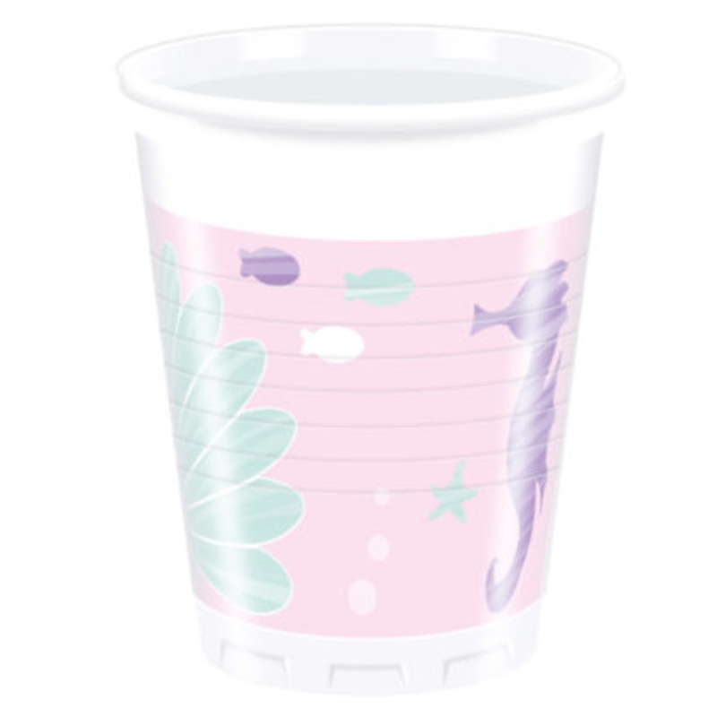8 underwater world cups pastel 200ml