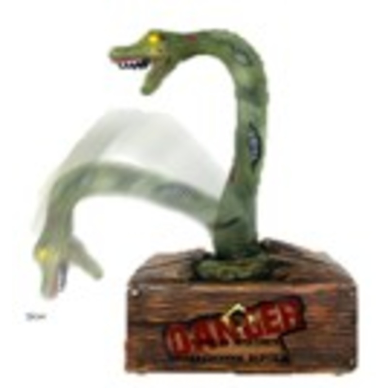 Animated poisonous snake