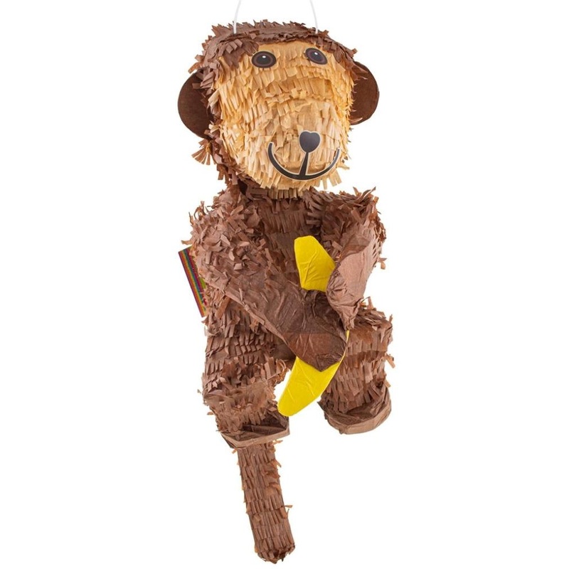 Jungle World Sweet Monkey Pinata 58cm