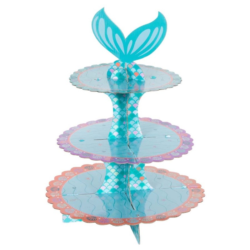 Mermaid Dream Cake Stand 3 Tier