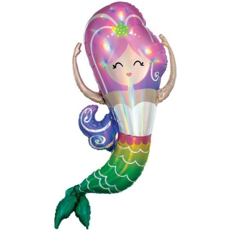 Mermaid Perla foil balloon 1.04m