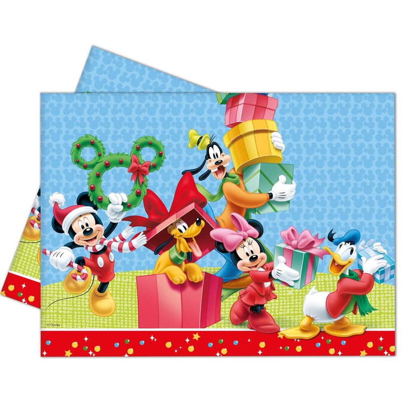 Mickey Mouse Christmas madness tablecloth 120 x 180cm