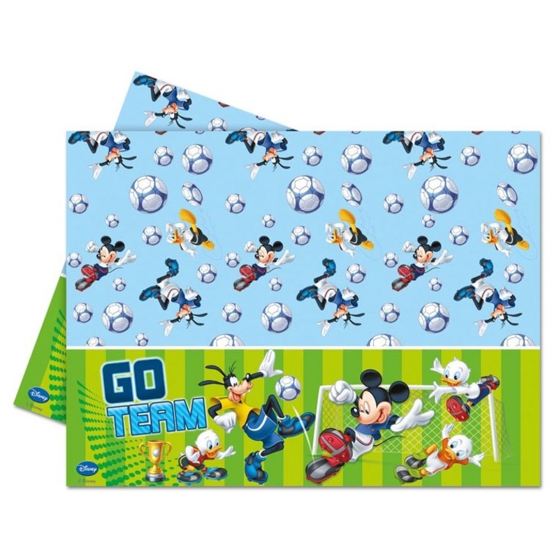 Mickey Mouse team tablecloth 1.8 x 1.2m