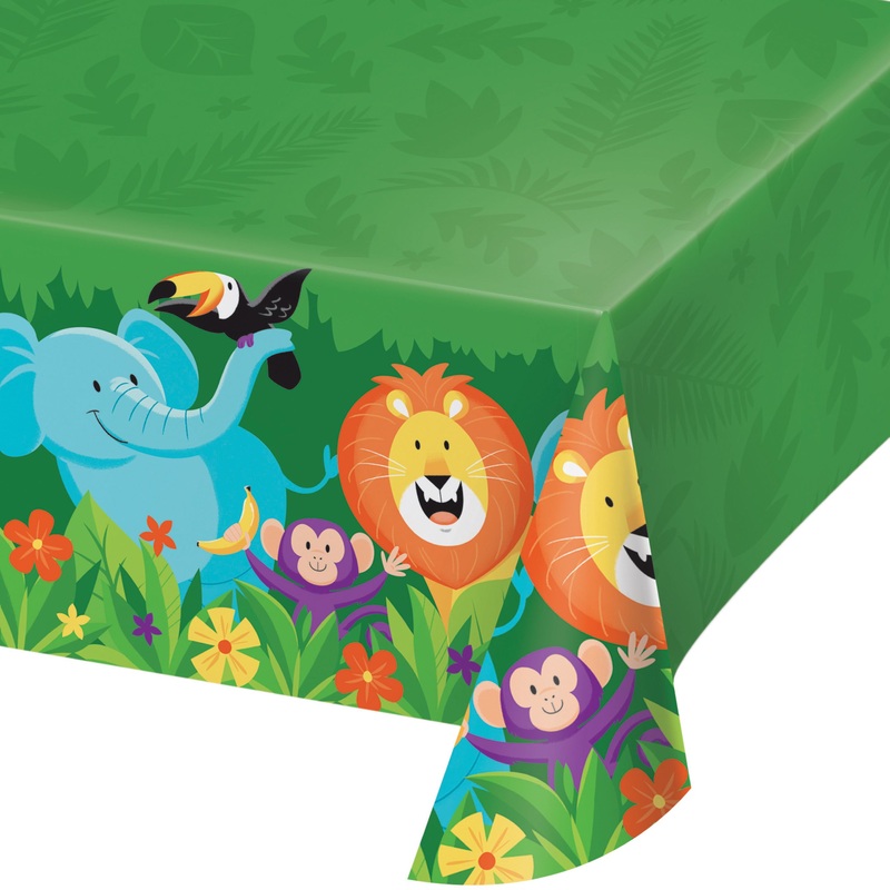 Safari adventure tablecloth 2.59 x 1.37m