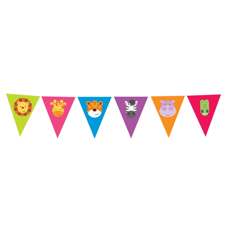 Safari party pennant chain 4m