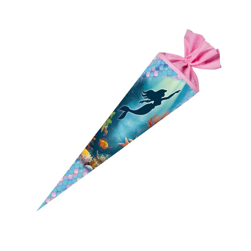 Schultte Meerjungfrau rund mit Filzverschluss 70cm