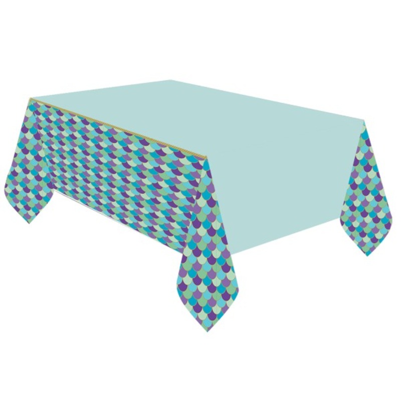 Shellebrate mermaid tablecloth