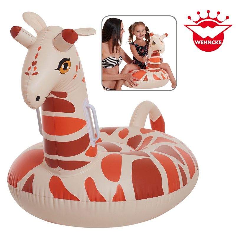 Swimming giraffe 93x53x61cm