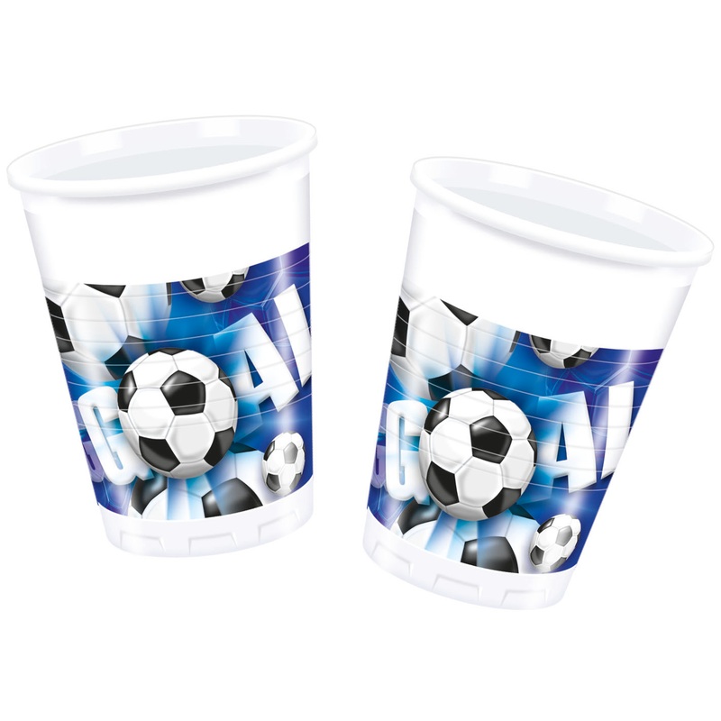 10 Kick & Goal soccer cups 200ml