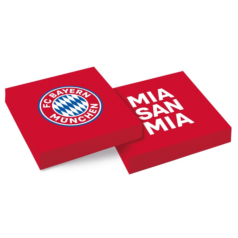 20 FC Bayern Munich napkins 33cm