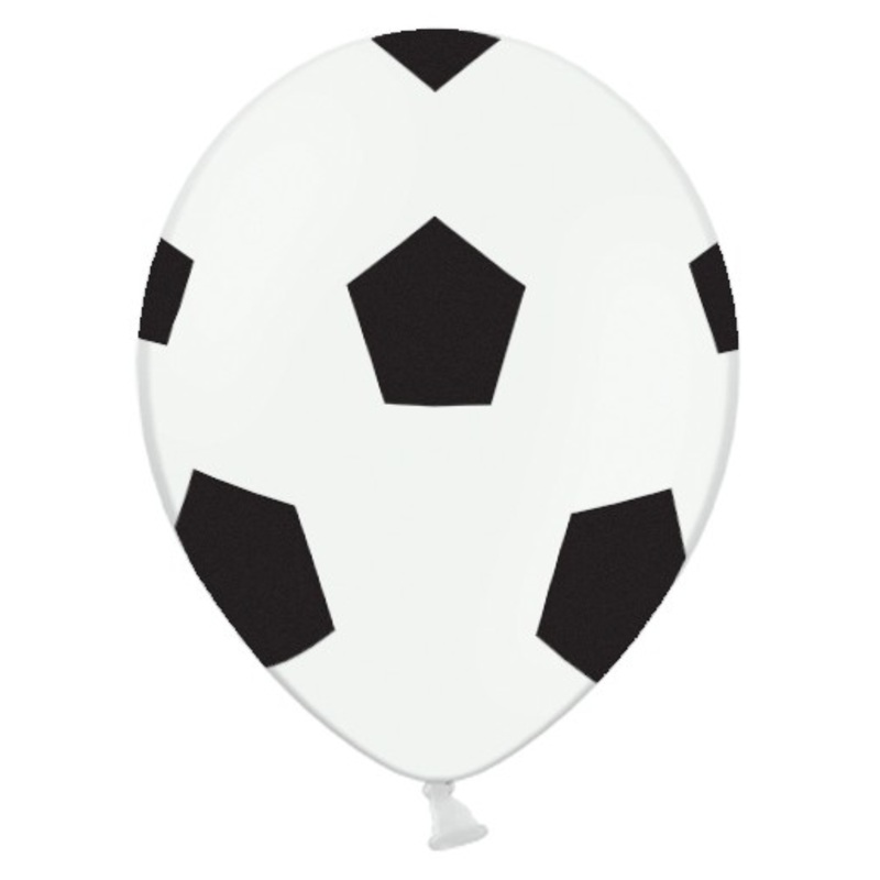 6 football balloons Kick it 30cm