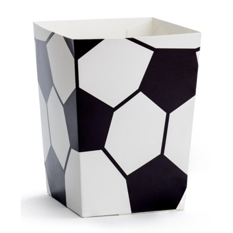 6 soccer snack boxes Kick it 7 x 7 x 12cm