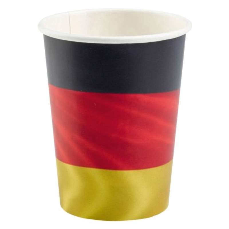 8 Germany paper cups 250ml