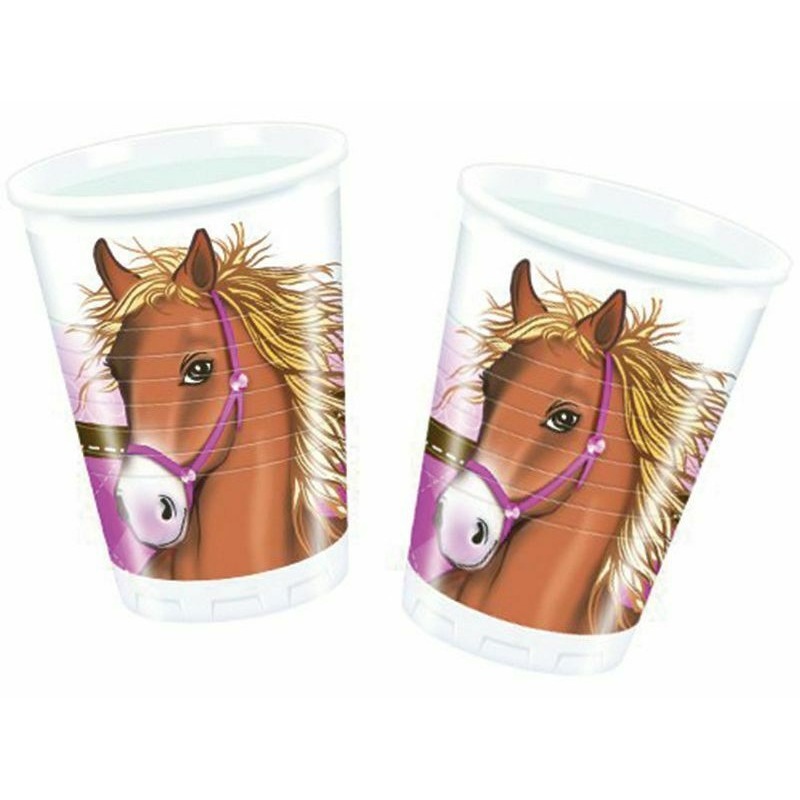 8 horse love cups 200ml