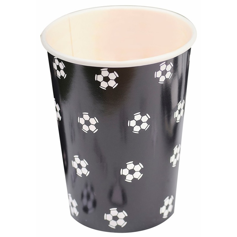 8 Ready to Kick off paper cups 250ml