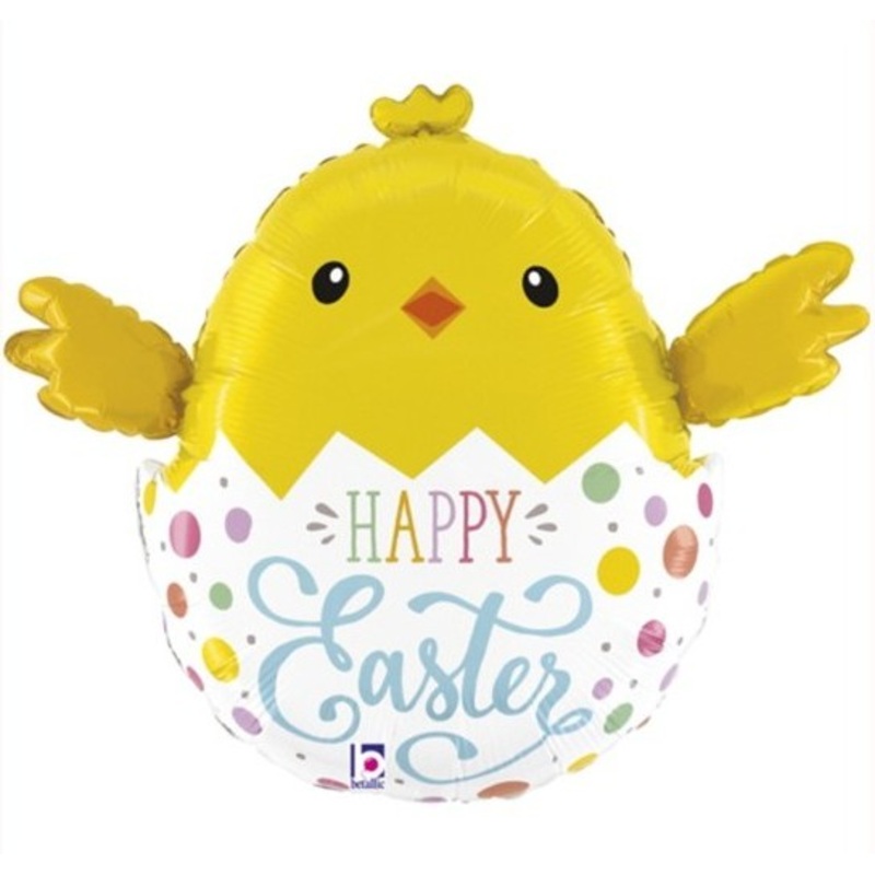 Easter Chick foil balloon 84cm