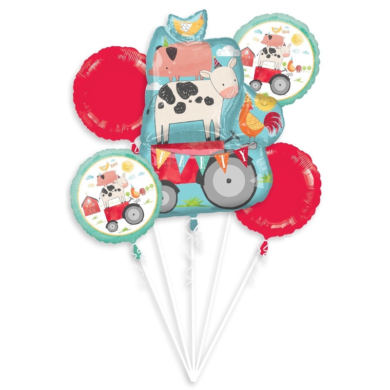 Happy Farm Life balloon bouquet
