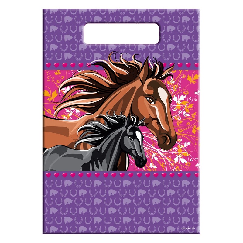Horse love gift bags 8 pcs
