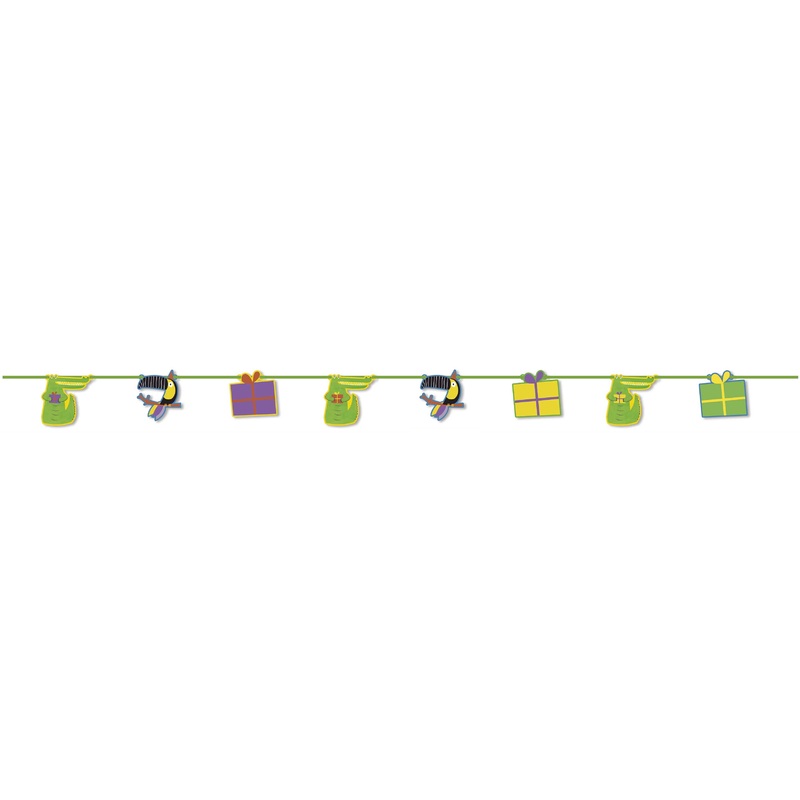 Jungle birthday garland 2.1m