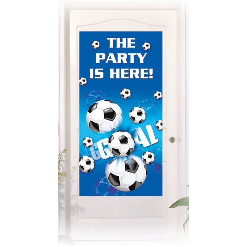 Kick & Goal football door poster 76cm x 1.52m