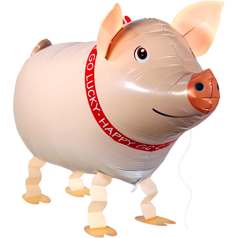 Lucky pig Airwalker balloon 60cm