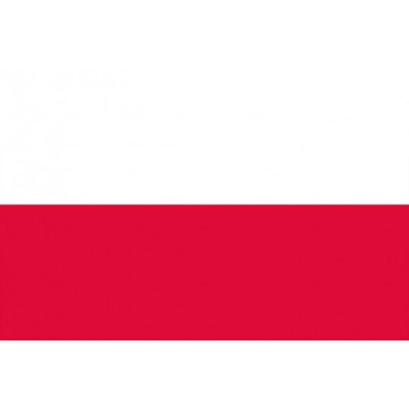 Poland Fan Flag 90 x 150cm