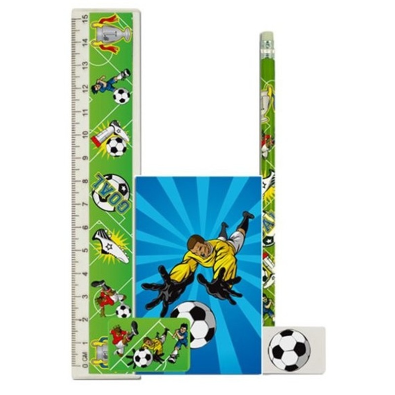 Soccer cup game writing set 5 pieces